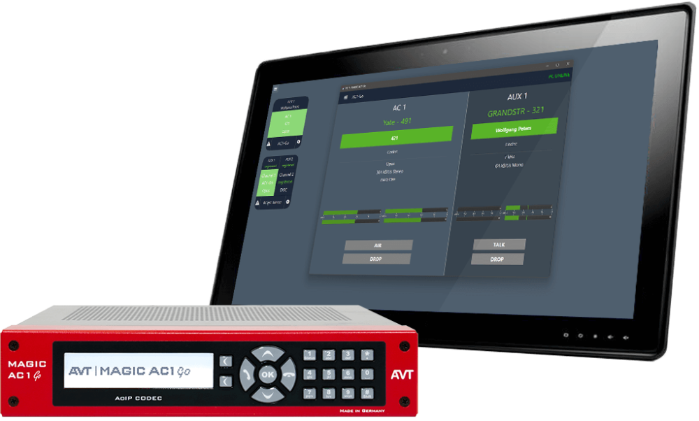 MAGIC AC1 Go Audiocodec AVT Audio Video Technologies GmbH